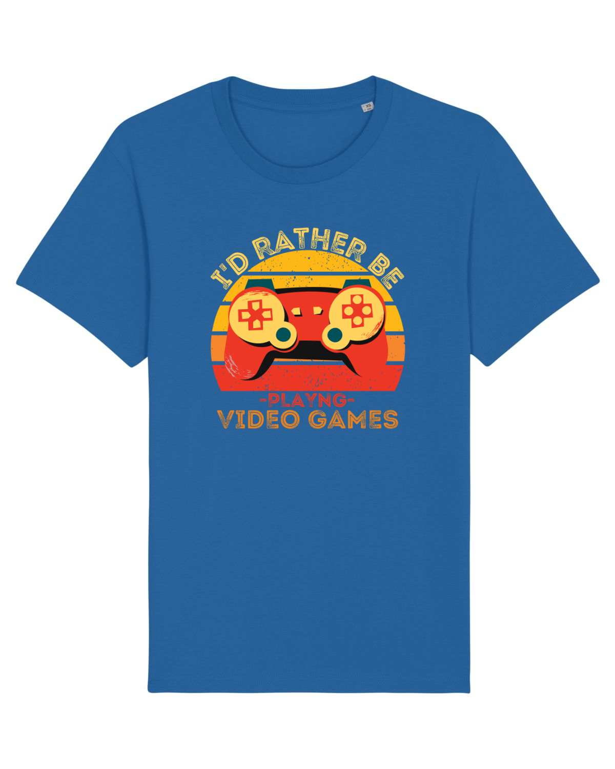 Tricou mânecă scurtă Unisex Rocker Royal Blue