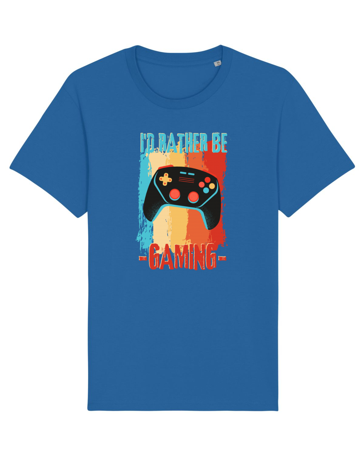 Tricou mânecă scurtă Unisex Rocker Royal Blue