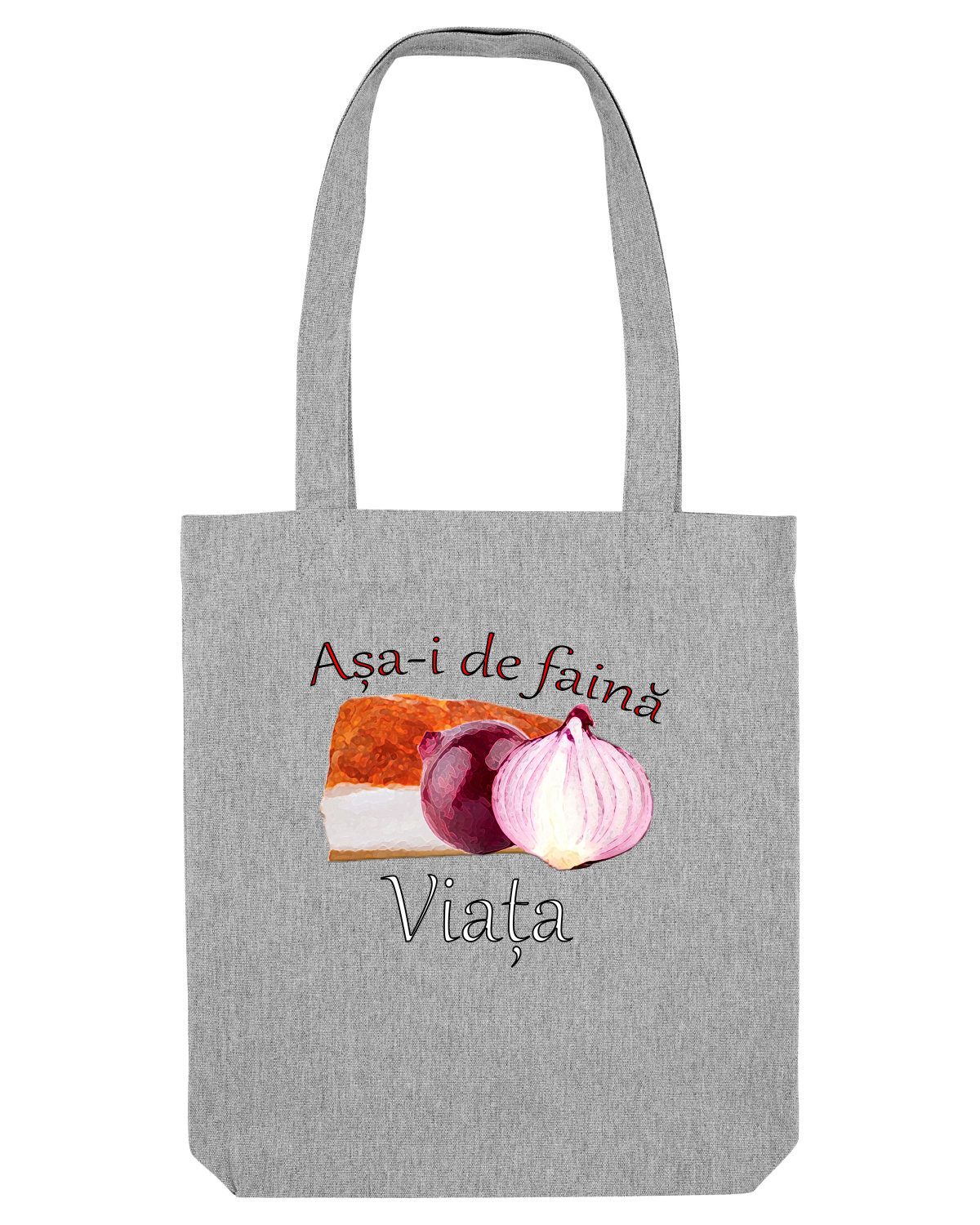 Sacoșă textilă Heather Grey