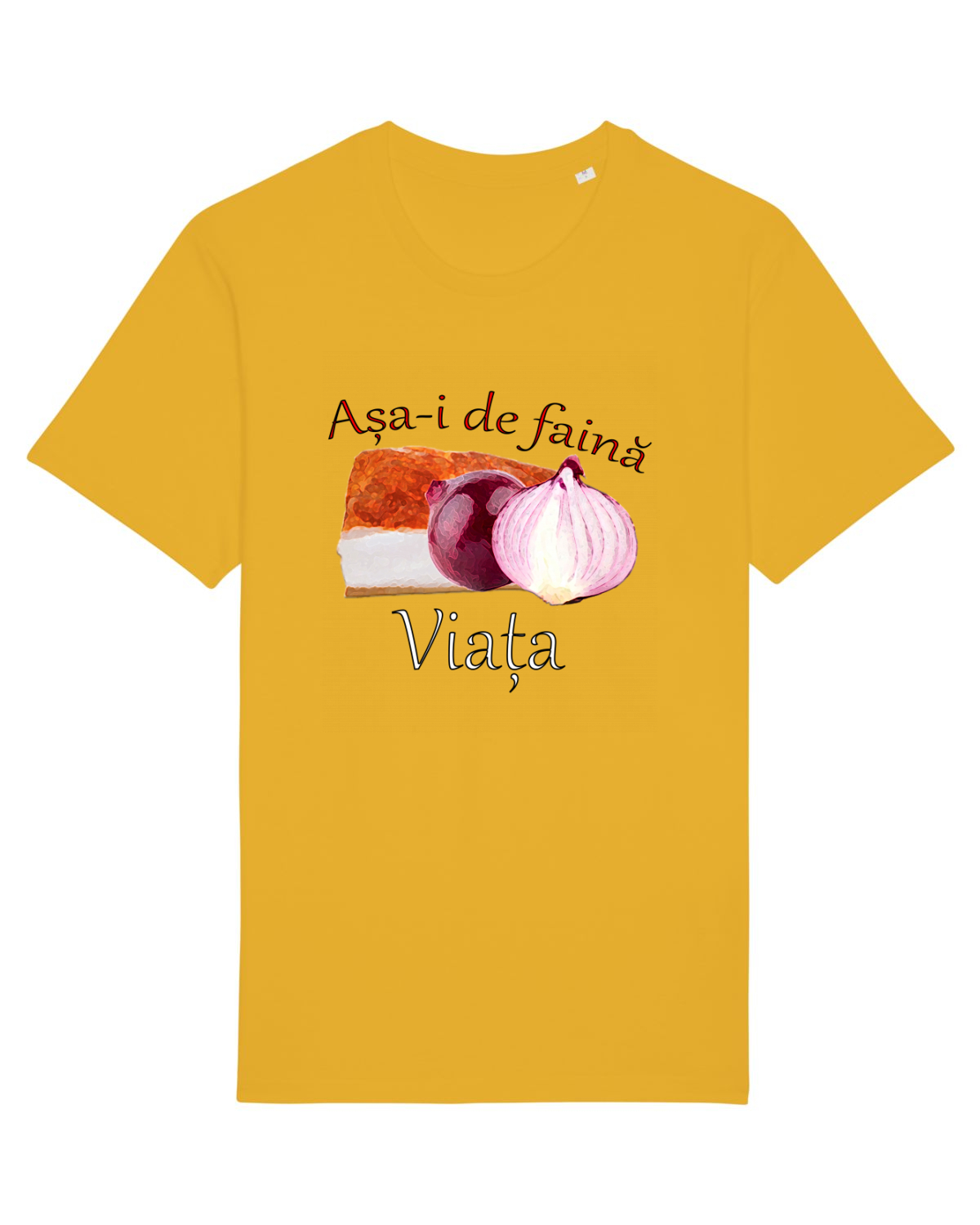 Tricou mânecă scurtă Unisex Rocker Spectra Yellow
