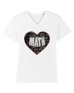 Pentru iubitorii de matematica Tricou mânecă scurtă guler V Bărbat Presenter