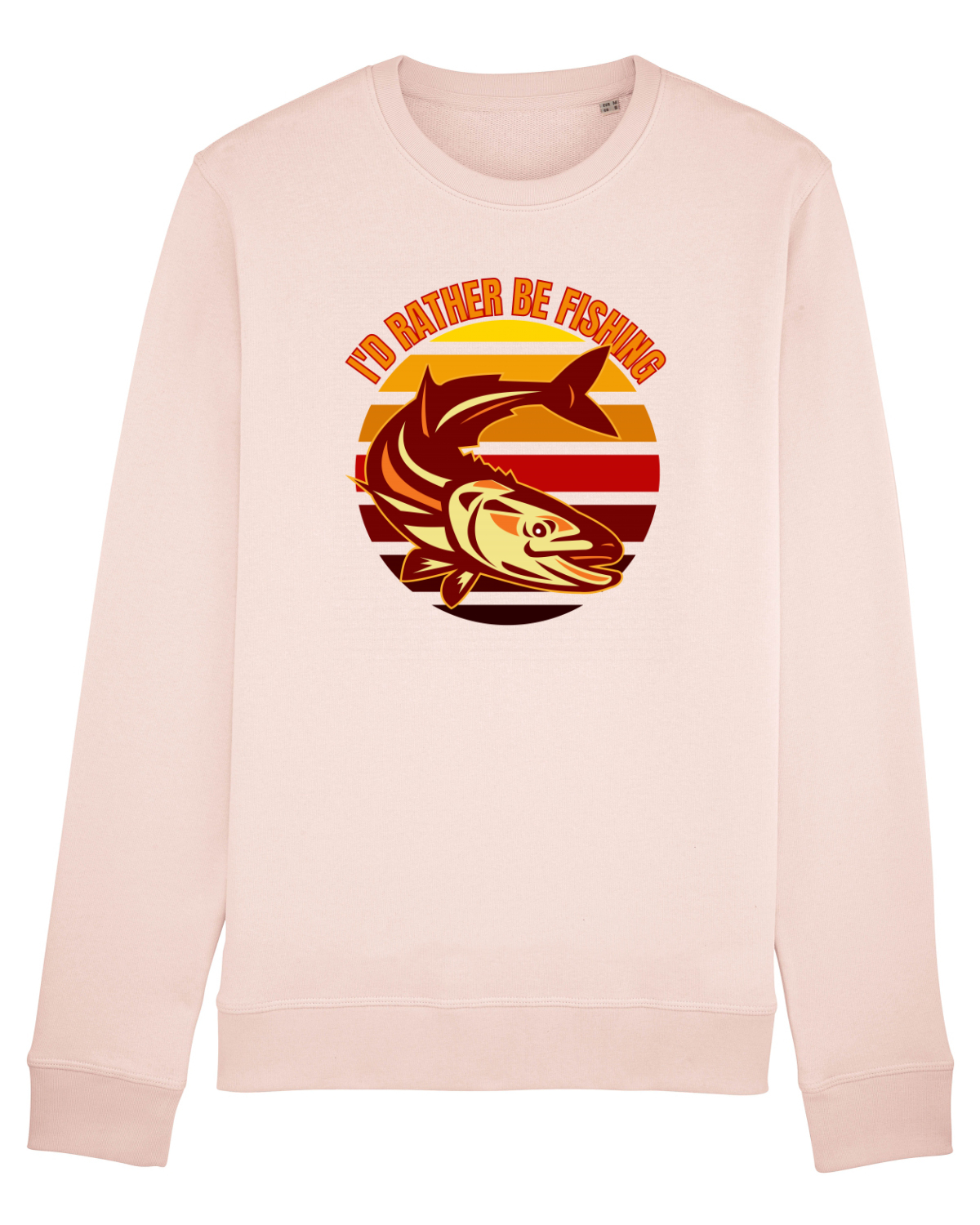 Bluză mânecă lungă Unisex Rise Candy Pink