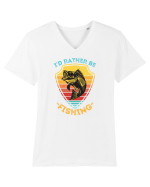 Pescari Tricou mânecă scurtă guler V Bărbat Presenter