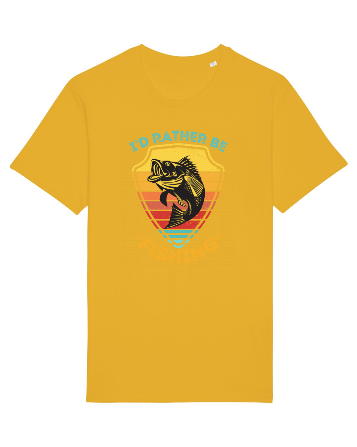 Tricou mânecă scurtă Unisex Rocker Spectra Yellow