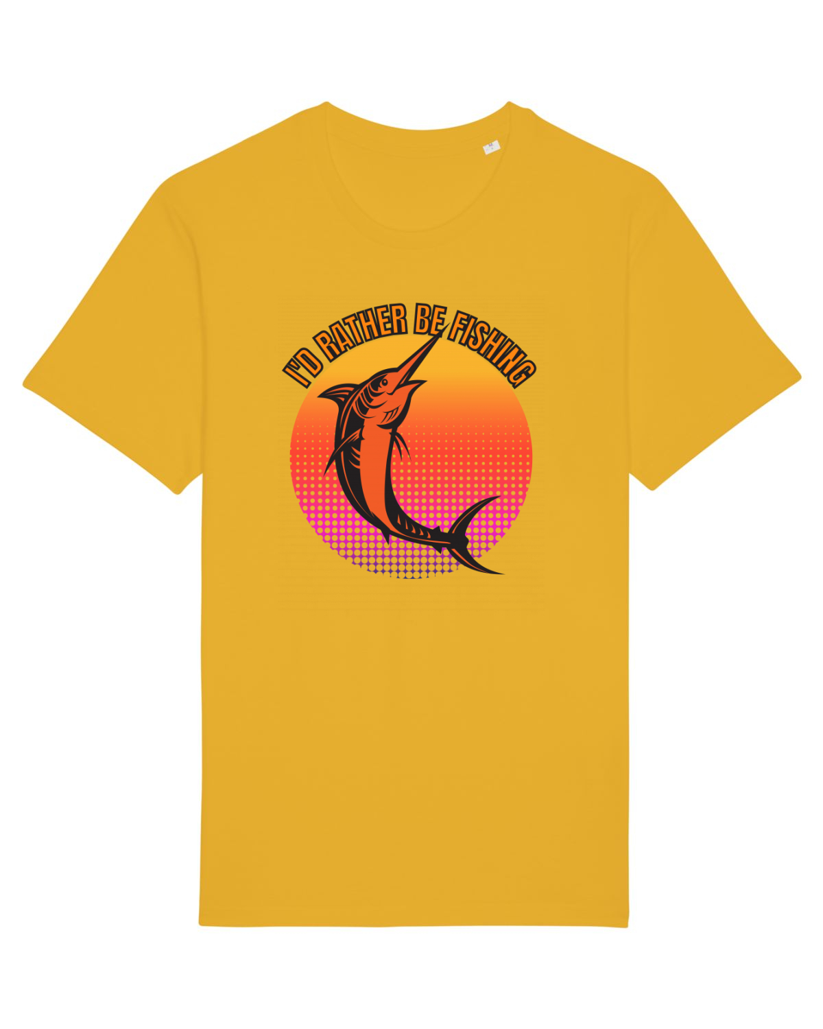 Tricou mânecă scurtă Unisex Rocker Spectra Yellow