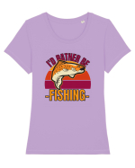 Pescari Tricou mânecă scurtă guler larg fitted Damă Expresser