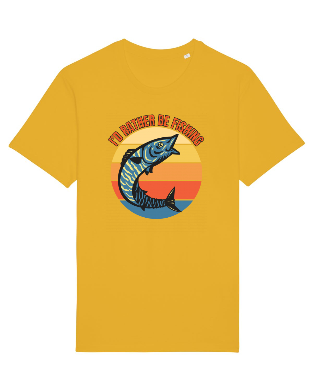Tricou mânecă scurtă Unisex Rocker Spectra Yellow