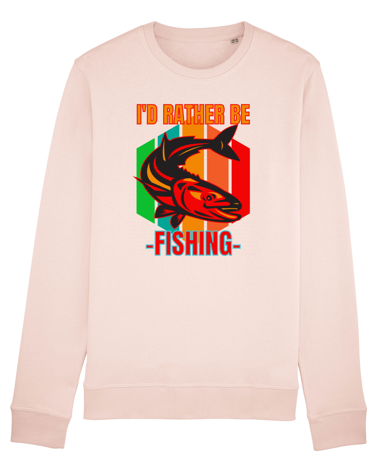 Bluză mânecă lungă Unisex Rise Candy Pink