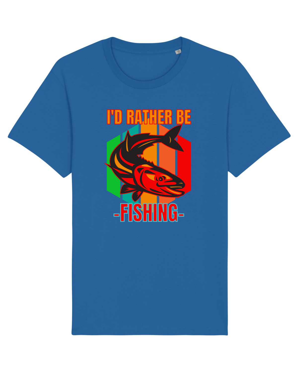 Tricou mânecă scurtă Unisex Rocker Royal Blue