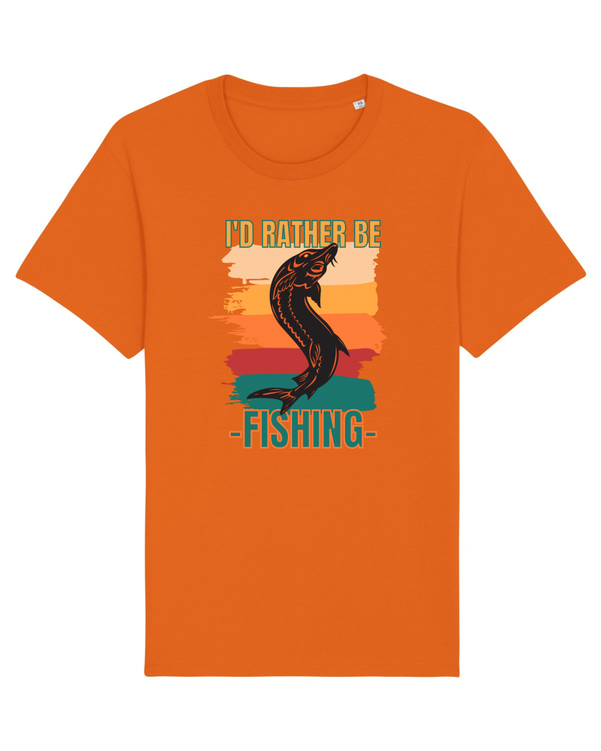Tricou mânecă scurtă Unisex Rocker Bright Orange