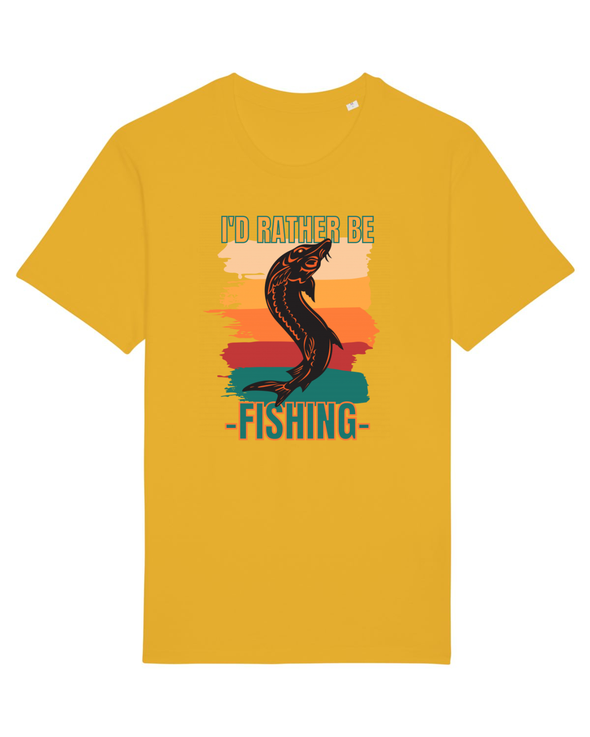 Tricou mânecă scurtă Unisex Rocker Spectra Yellow