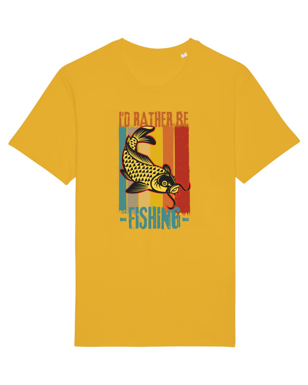 Tricou mânecă scurtă Unisex Rocker Spectra Yellow