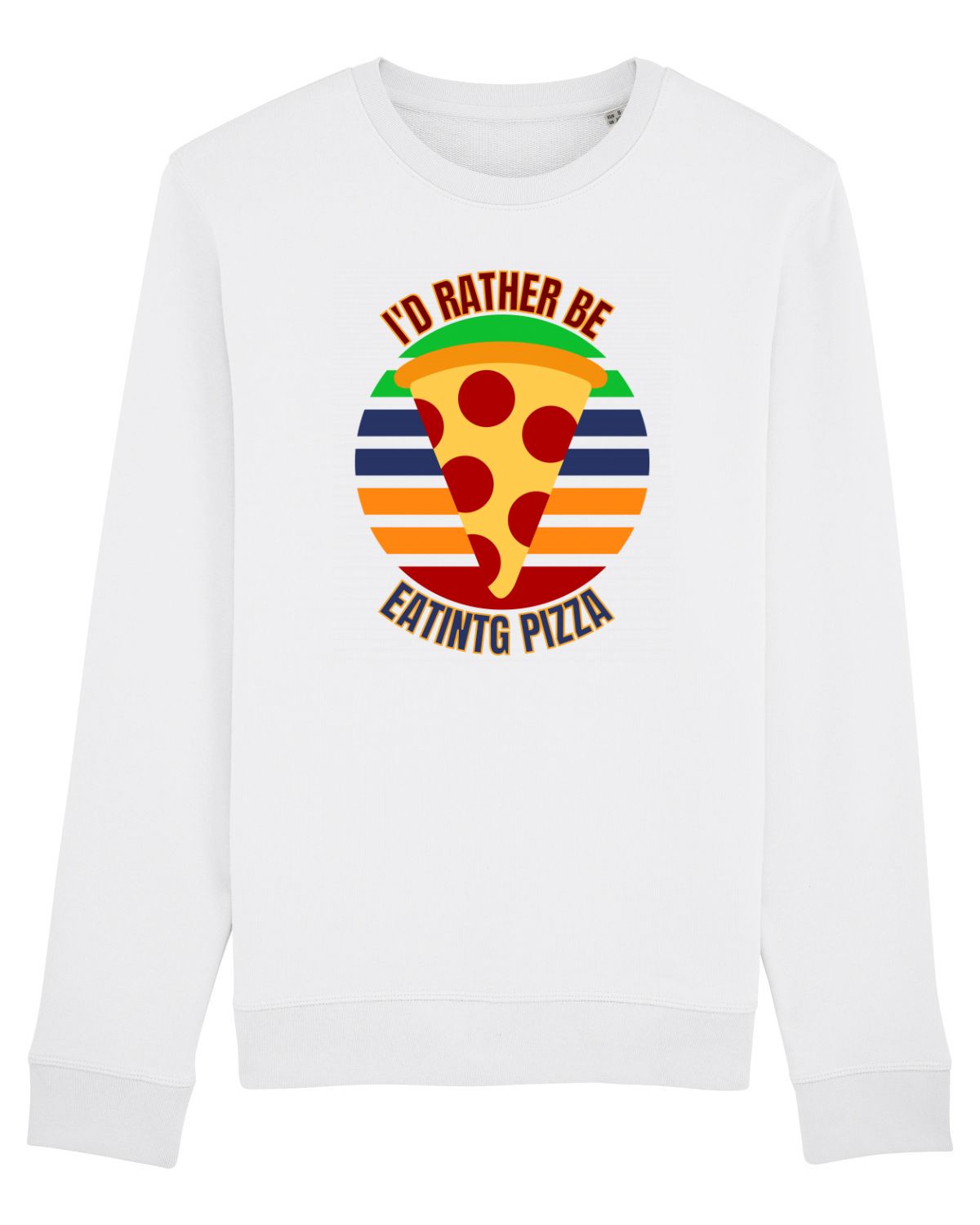 Bluză mânecă lungă Unisex Rise White