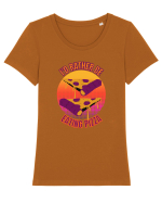 Pizza Lover Tricou mânecă scurtă guler larg fitted Damă Expresser