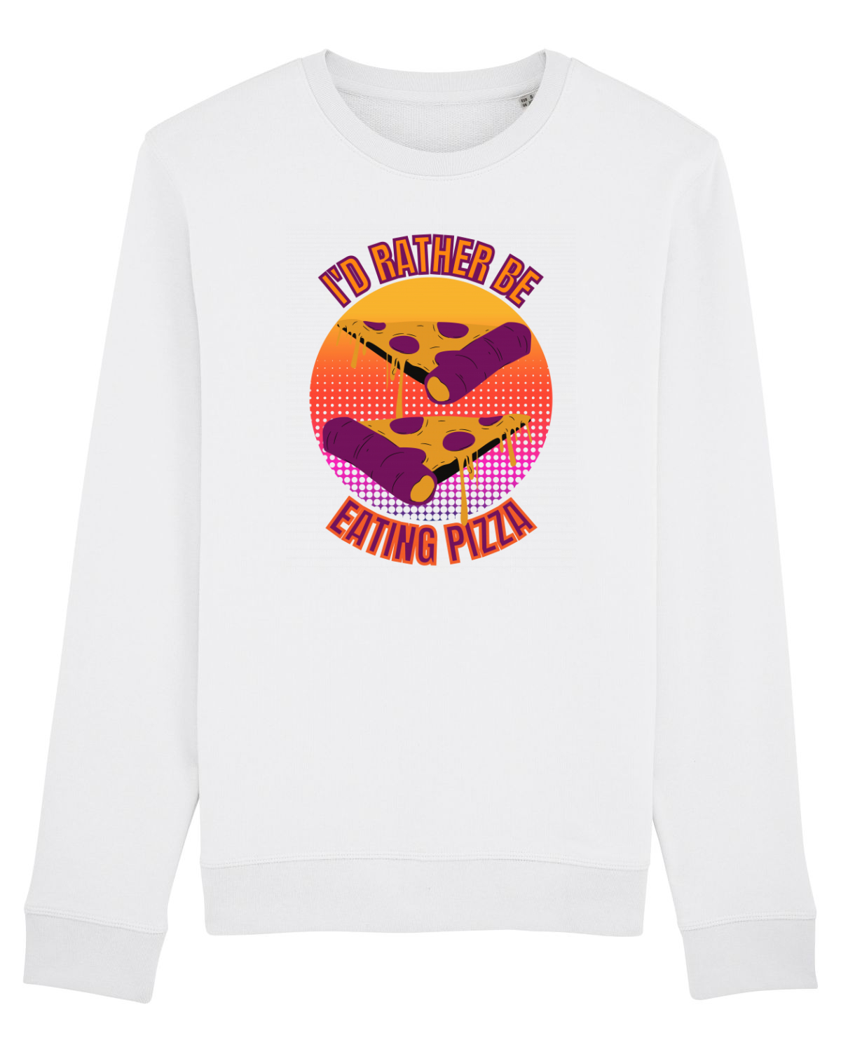Bluză mânecă lungă Unisex Rise White