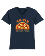 Pizza Lover Tricou mânecă scurtă guler V Bărbat Presenter