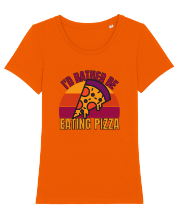 Pizza Lover Bright Orange