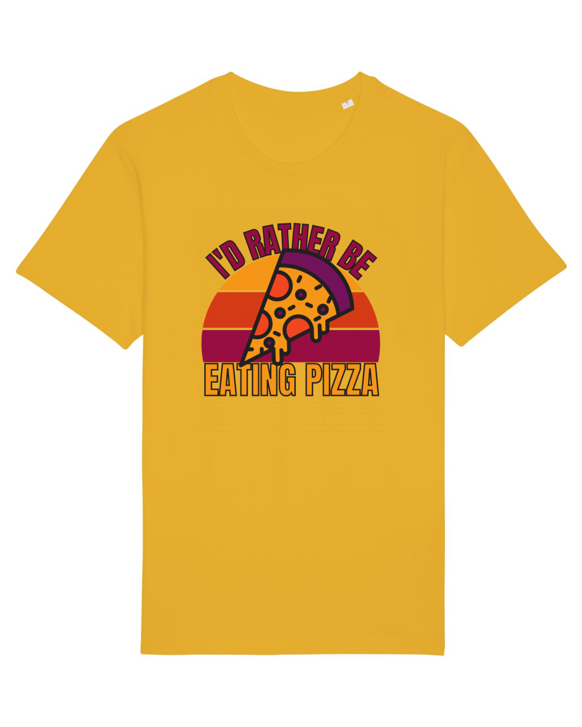 Tricou mânecă scurtă Unisex Rocker Spectra Yellow
