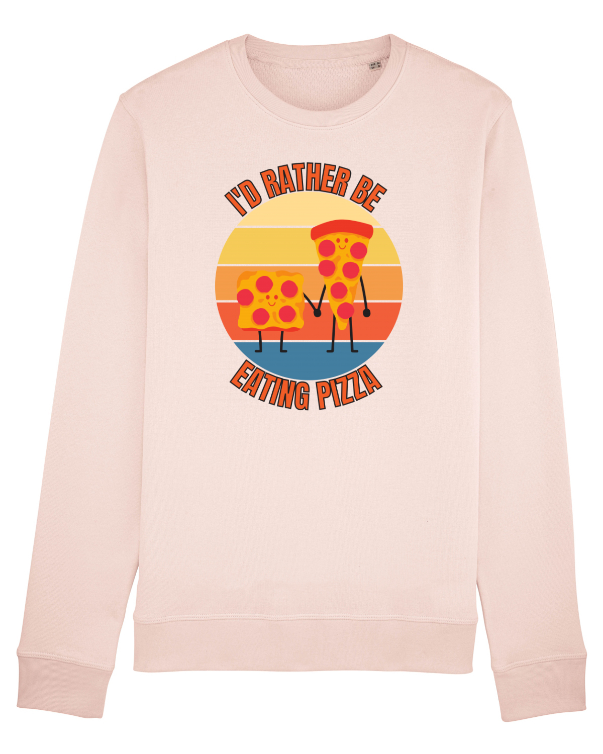 Bluză mânecă lungă Unisex Rise Candy Pink