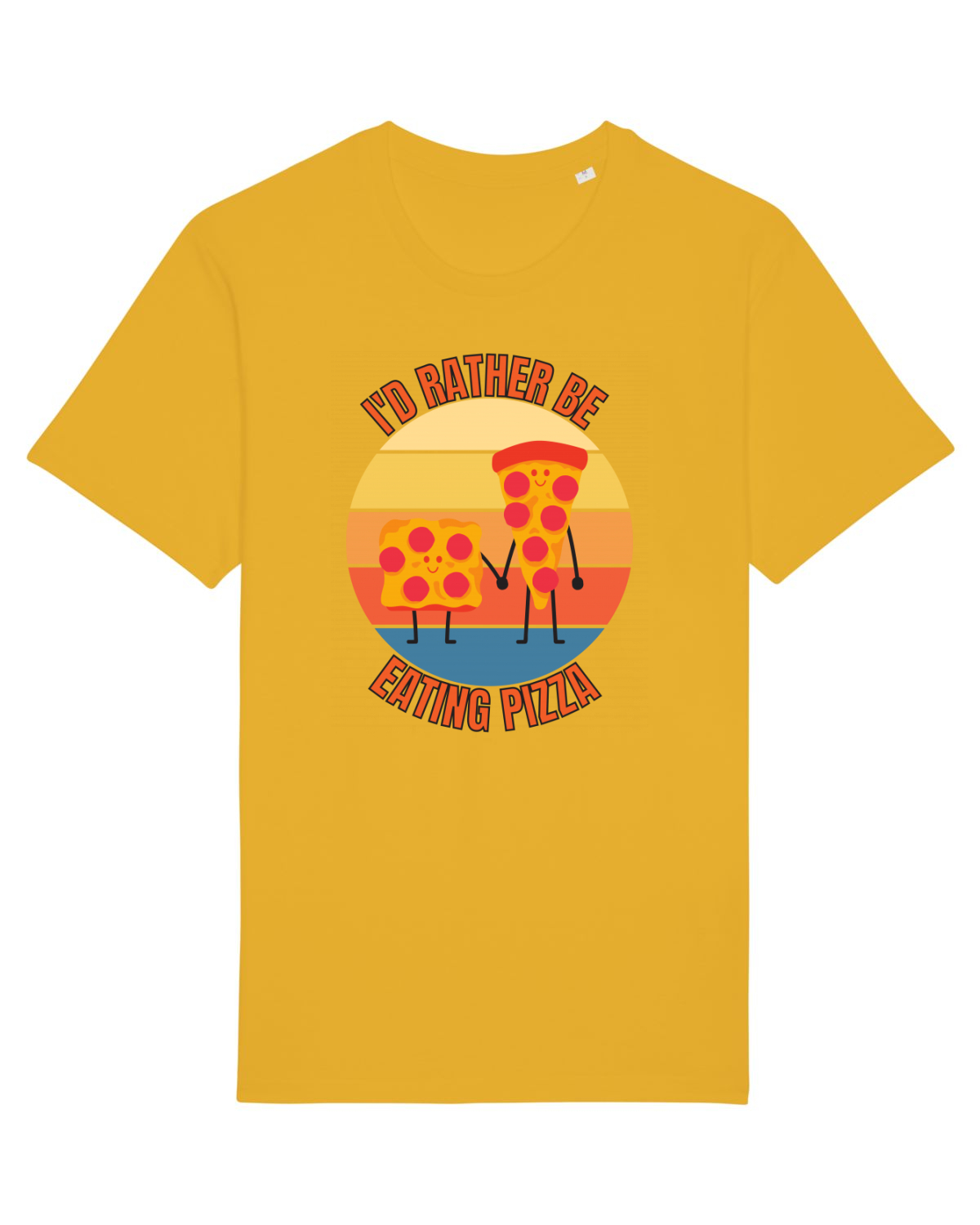 Tricou mânecă scurtă Unisex Rocker Spectra Yellow
