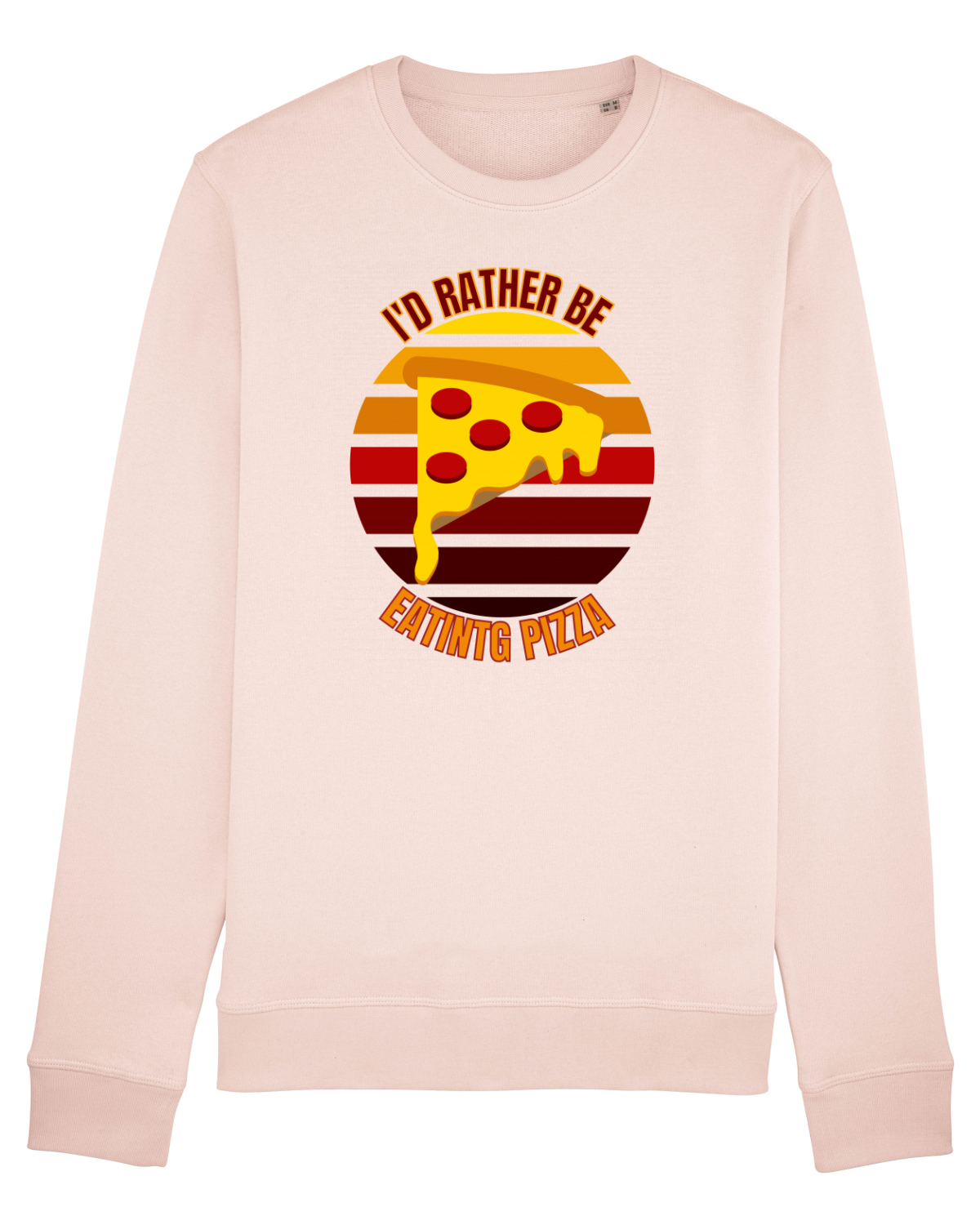 Bluză mânecă lungă Unisex Rise Candy Pink