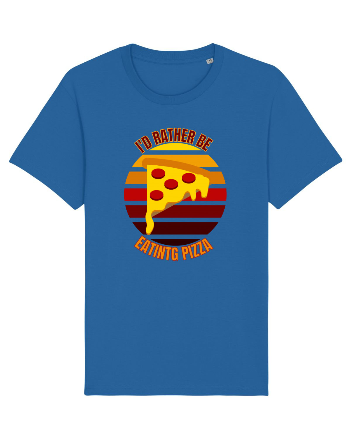 Tricou mânecă scurtă Unisex Rocker Royal Blue