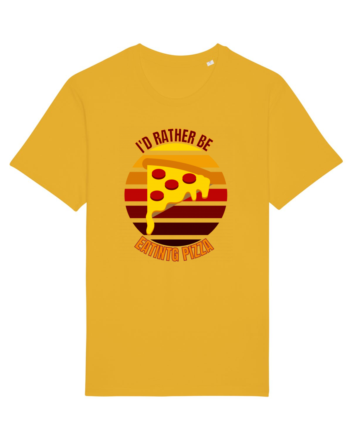 Tricou mânecă scurtă Unisex Rocker Spectra Yellow