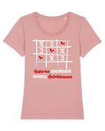 Iubirea Tricou mânecă scurtă guler larg fitted Damă Expresser