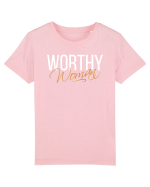Worthy Woman Tricou mânecă scurtă  Copii Mini Creator