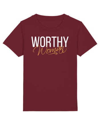 Worthy Woman Burgundy
