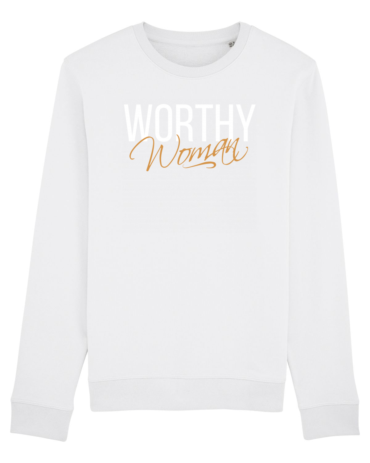 Bluză mânecă lungă Unisex Rise White