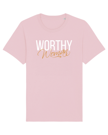 Worthy Woman Cotton Pink