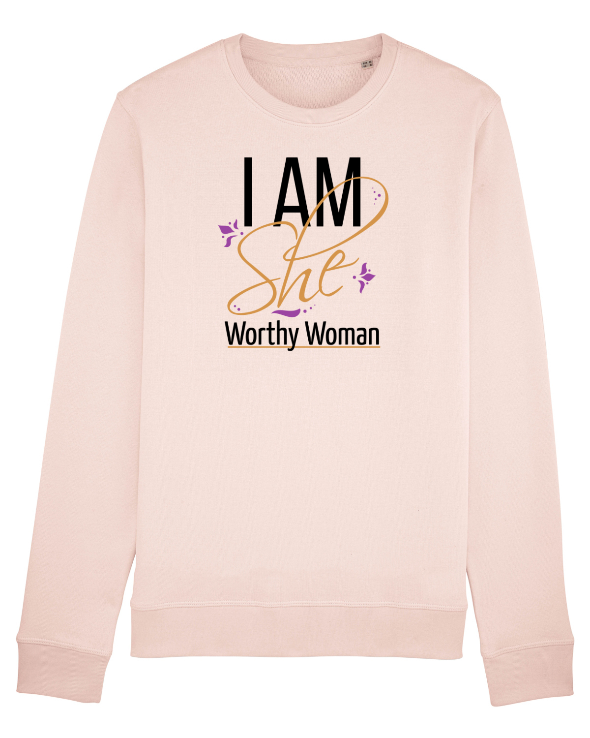 Bluză mânecă lungă Unisex Rise Candy Pink