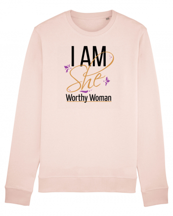 I AM SHE Worthy Woman Candy Pink
