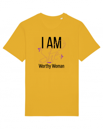 I AM SHE Worthy Woman Spectra Yellow