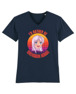 Anime Lover Tricou mânecă scurtă guler V Bărbat Presenter