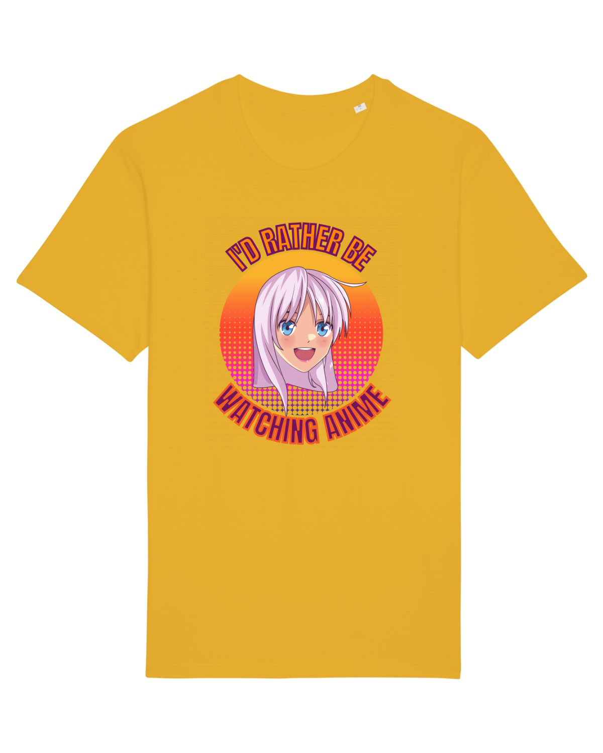 Tricou mânecă scurtă Unisex Rocker Spectra Yellow