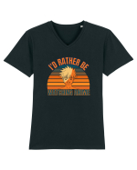 Anime Lover Tricou mânecă scurtă guler V Bărbat Presenter