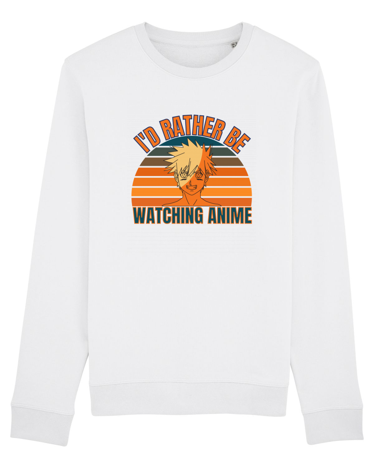 Bluză mânecă lungă Unisex Rise White
