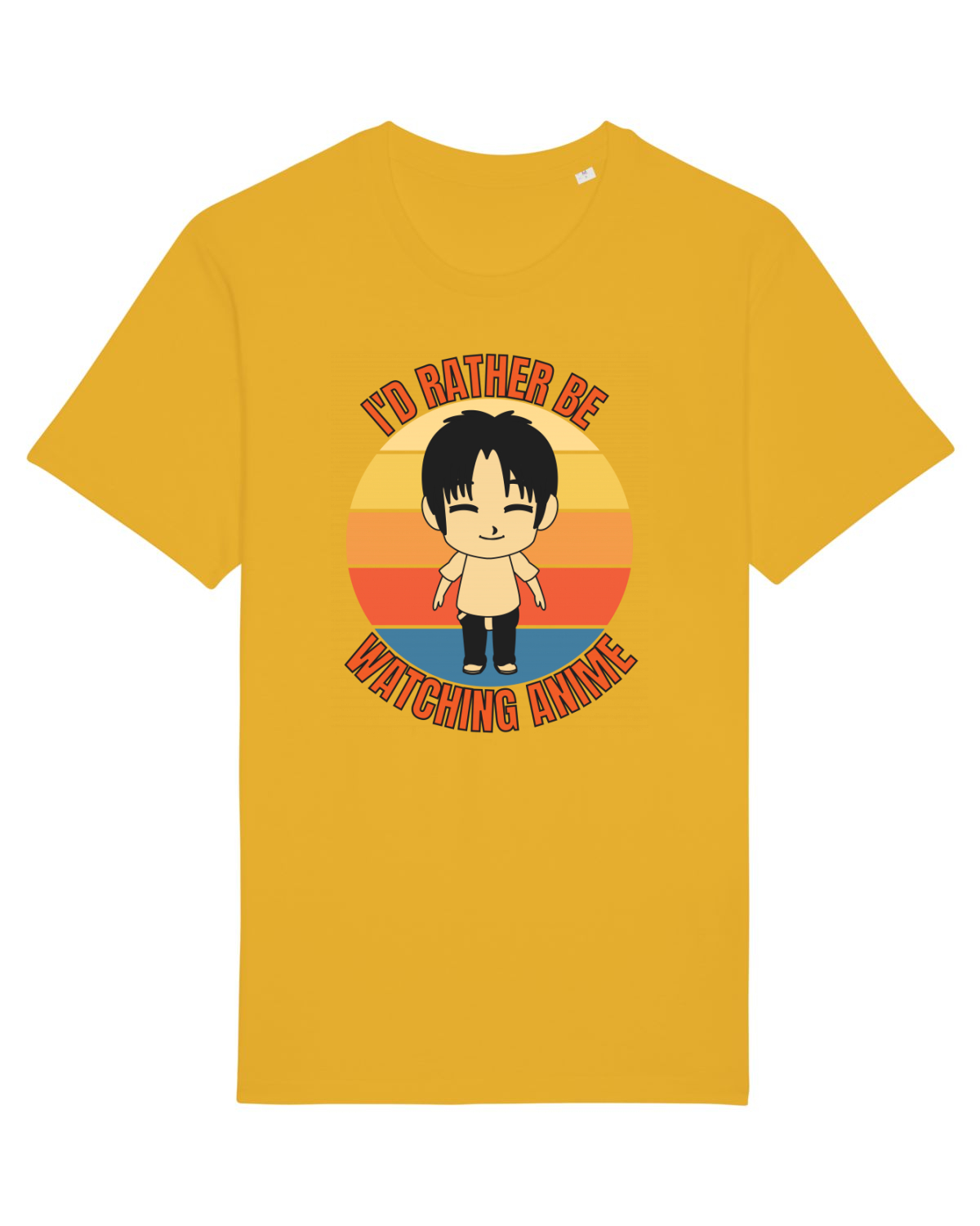 Tricou mânecă scurtă Unisex Rocker Spectra Yellow