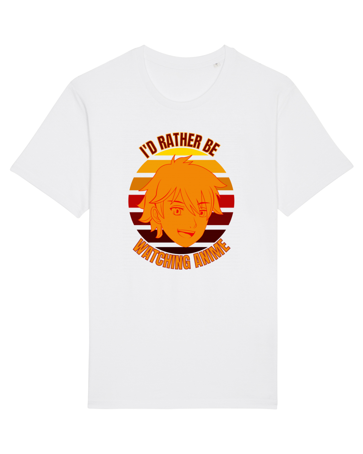 Tricou mânecă scurtă Unisex Rocker White