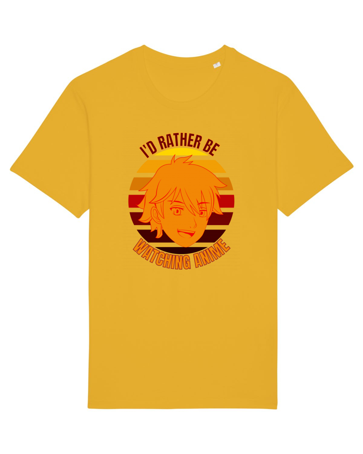 Tricou mânecă scurtă Unisex Rocker Spectra Yellow