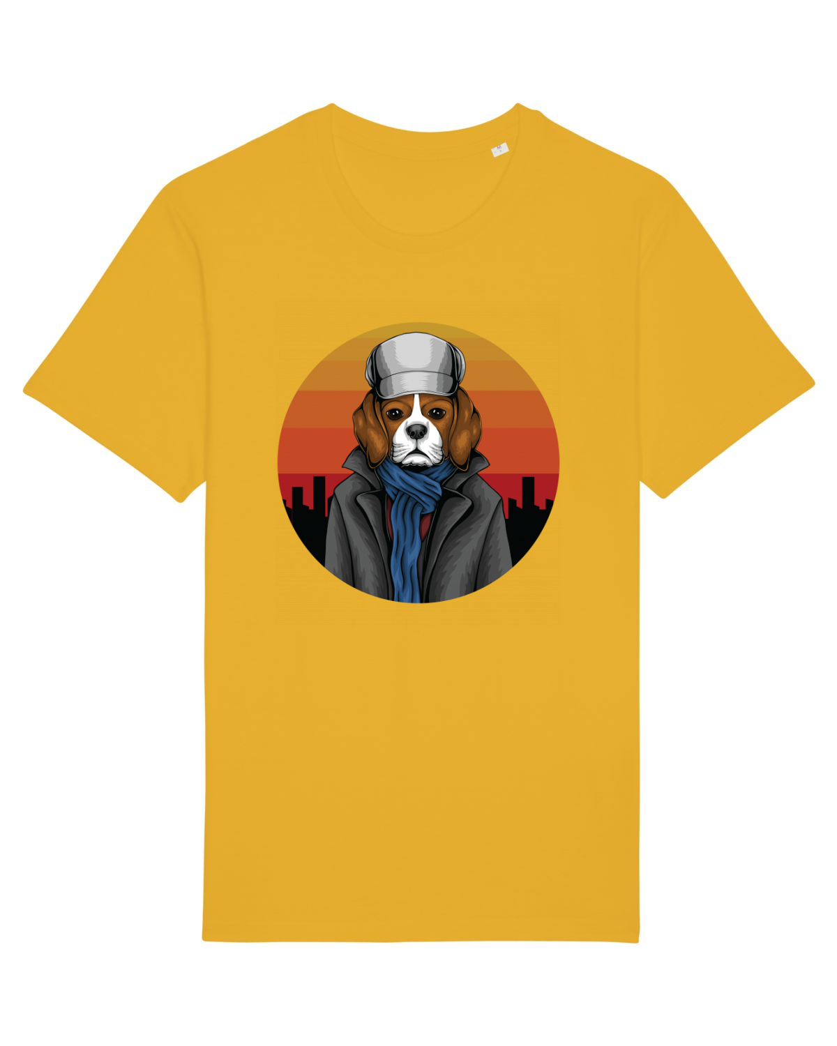 Tricou mânecă scurtă Unisex Rocker Spectra Yellow