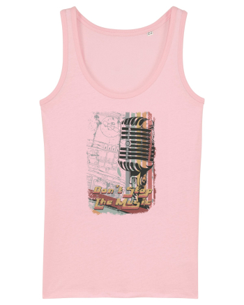 Don't Stop The Music Cotton Pink