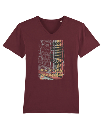 Don't Stop The Music Burgundy