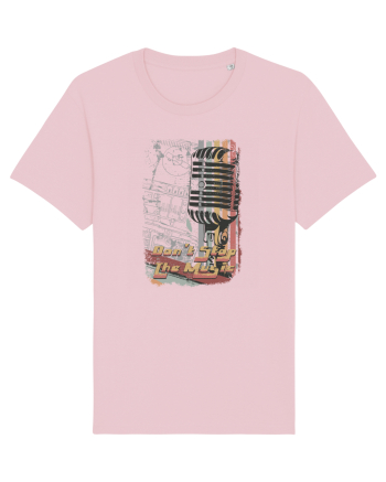 Don't Stop The Music Cotton Pink