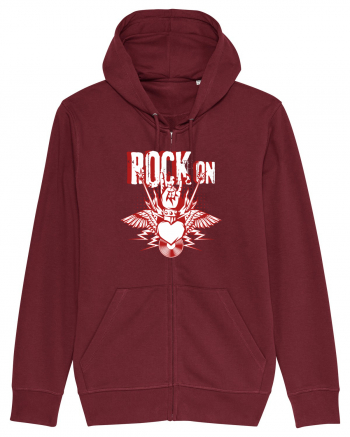 Rock Music Lover Burgundy