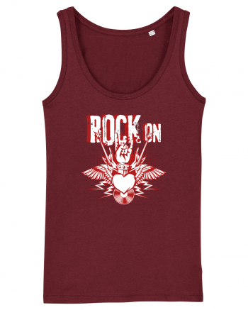 Rock Music Lover Burgundy