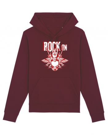 Rock Music Lover Burgundy