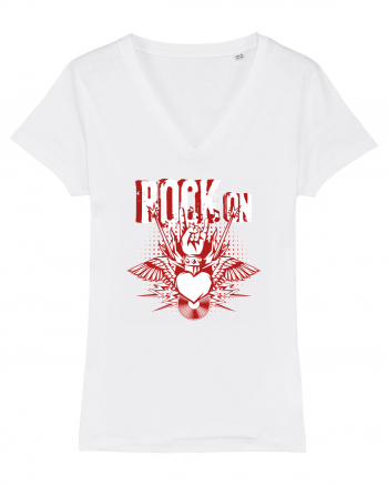 Rock Music Lover White